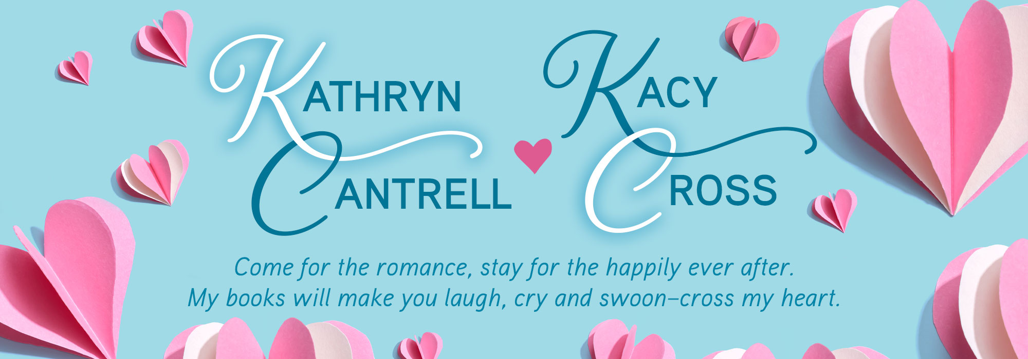 Kathryn Cantrell & Kacy Cross Author Banner