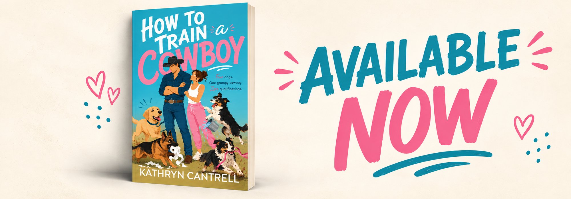 Read more about How to Train a Cowboy How to Train a Cowboy by Kathryn Cantrell, available now