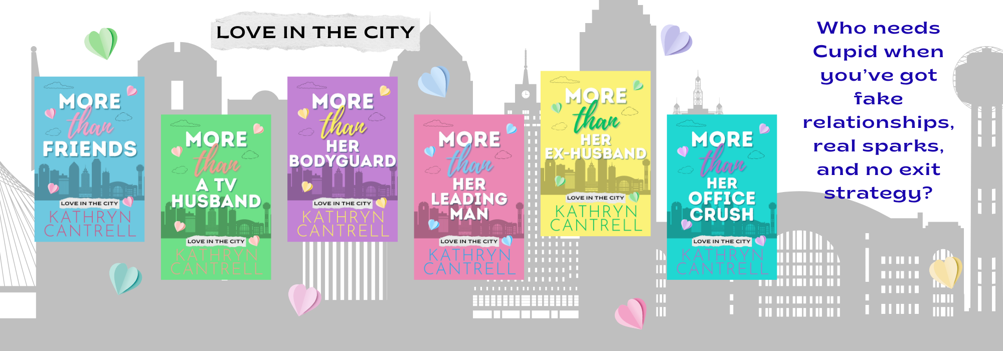 Love in the City Series Banner